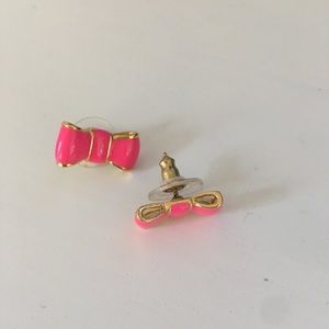 kate spade Jewelry - Kate Spade Pink Bow earrings kate spade Jewelry - Kate Spade Pink Bow earrings
